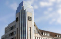 dl deutsche bank db banking office financial services trading markets frankfurt germany building logo pb