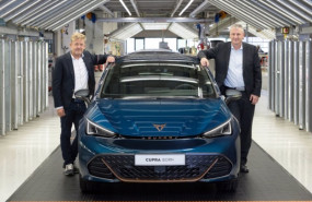 ep archivo   cupra comienza la produccion en serie de su primer coche completamente electrico el