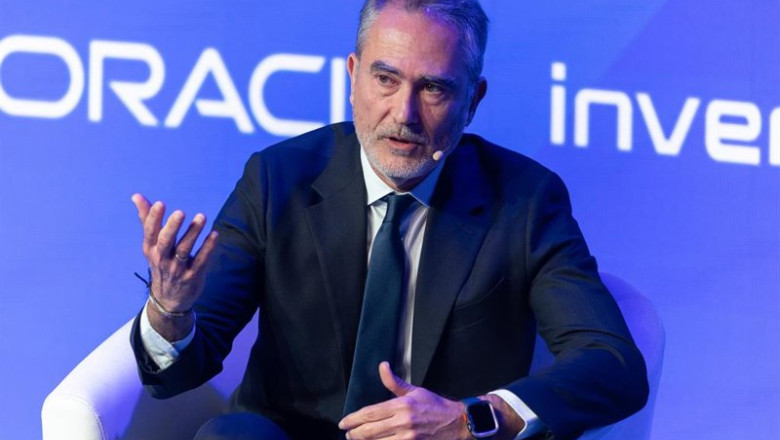 ep archivo   el presidente de aviones comerciales de airbus espana ricardo rojas interviene durante