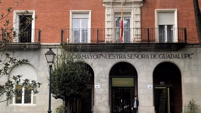 Archivo - Fachada del Colegio Mayor Nuestra Señora de Guadalupe situado en la zona de salud básica de Valdezarza, en Moncloa-Aravaca | Eduardo Parra - Europa Press - Archivo ep archivo fachada del colegio mayor nuestra senora de guadalupe situado en la zona de salud