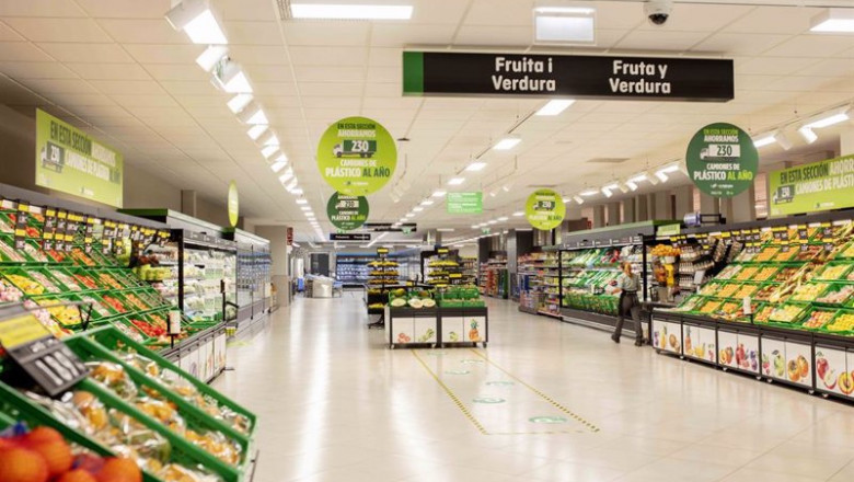 ep archivo imagen del interior de un supermercado de mercadona ep archivo imagen del interior de un supermercado de mercadona