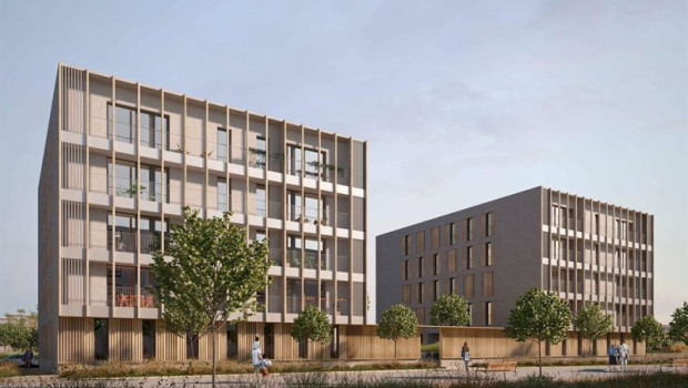 ep archivo   imagen del proyecto de la primera promocion de viviendas publicas construidas