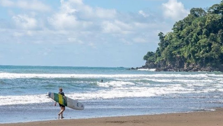ep archivo playa hermosa en la costa de puntarenas referente para surfistas en costa rica ep archivo playa hermosa en la costa de puntarenas referente para surfistas en costa rica
