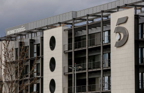 ep archivo   sede de telecinco en madrid a 5 de marzo de 2020