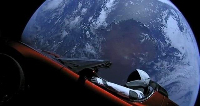 Coche Tesla en el espacio, lanzado por el Falcon Heavy | SPACE X ep coche teslaespacio lanzadofalcon heavy