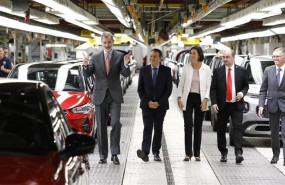 ep de izquierda a derecha el rey felipe vi antonio munoz codina reyes maroto y carlos tavares en la