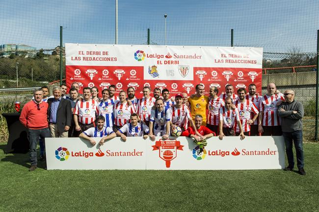 Derbi de las Redacciones entre Athletic Club y Real Sociedad | LALIGA ep derbilas redaccionesathletic clubreal sociedad