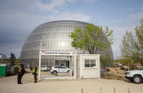 ep edificio conocido como el donut en las instalaciones de la ciudad de la justicia