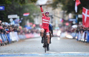 ep el ciclista danes mads pedersen campeon del mundo de ciclismo en ruta en los mundiales de