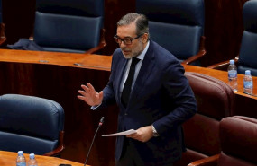 ep el consejero de justicia enrique lopez interviene durante el pleno que la asamblea de madrid