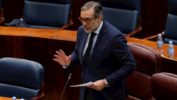 ep el consejero de justicia enrique lopez interviene durante el pleno que la asamblea de madrid