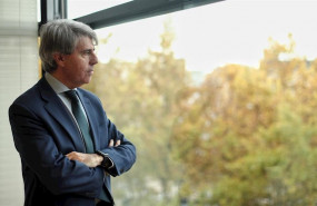 ep el consejero de transportes de la comunidad de madrid angel garrido tras una entrevista para