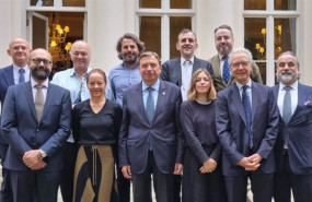 ep el ministro de agricultura pesca y alimentacion luis planas en un encuentro con un grupo de