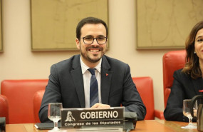 ep el ministro de consumo alberto garzon interviene en la comision de sanidad y consumo