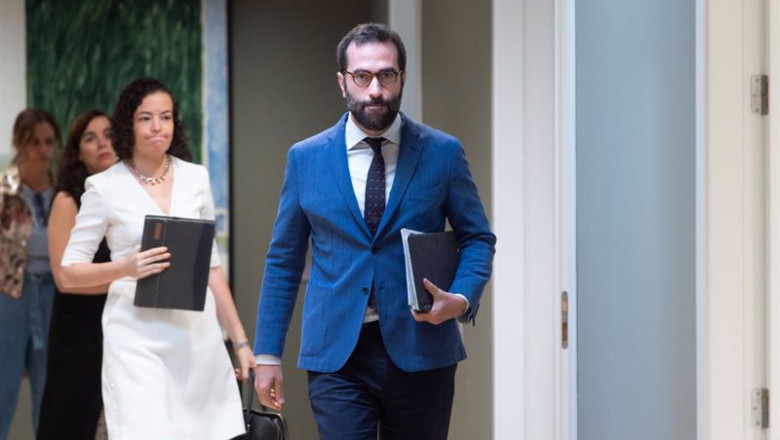 ep el ministro de economia comercio y empresa carlos cuerpo a su llegada a una reunion en la sede ep el ministro de economia comercio y empresa carlos cuerpo a su llegada a una reunion en la sede