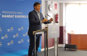 ep el presidente de pimec antoni canete en un acto en pimec