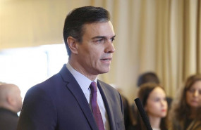 ep el presidente del gobierno en funciones pedro sanchez habla a los medios de comunicacion en el