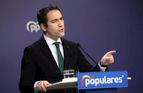 ep el secretario general del partido popular teodoro garcia egea en rueda de prensa tras la reunion
