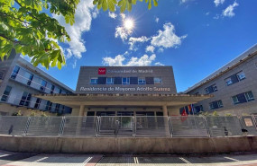 ep fachada de la residencia de mayores adolfo suarez durante el estado de alarma
