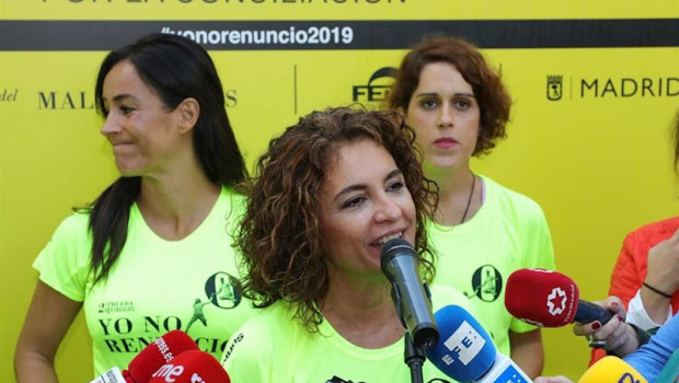 ep la ministra de hacienda en funciones maria jesus montero atiende a los medios de comunicacion en