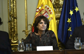 ep la ministra de justicia en funciones dolores delgado durante el acto de presentacion del programa