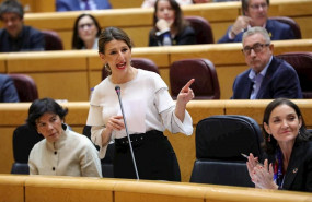ep la ministra de trabajo y economia social yolanda diaz interviene durante la primera sesion de