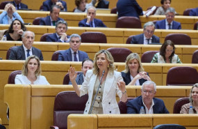 ep la portavoz del partido popular en el senado alicia garcia rodriguez interviene durante una
