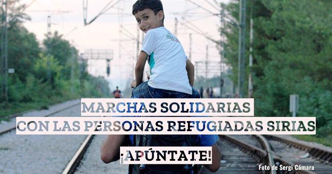 ep marcha solidariarefugiados sirios