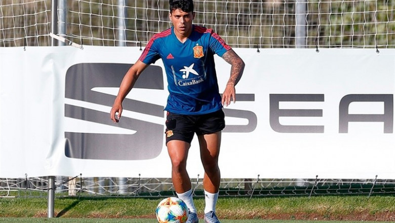 Pedro Porro con la selección sub-21 | RFEF - Archivo ep pedro porrola seleccion sub-21