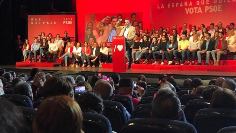 ep pedro sanchez en arona tenerife