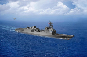 ep recreacion virtual de la nueva fragata de la armada estadounidense
