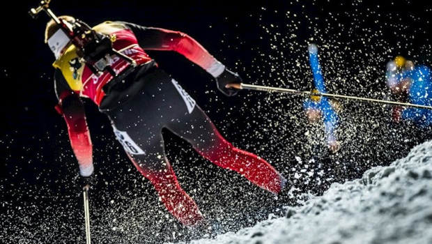 ep una competicion de biatlon