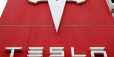 photo d archives du logo de tesla 