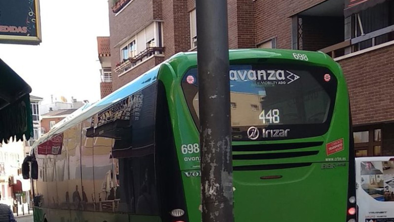 ep archivo autobus regional en getafe ep archivo autobus regional en getafe