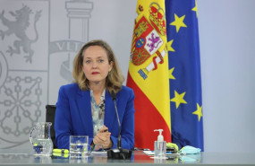 ep archivo   la vicepresidenta tercera y ministra de economia y comercio nadia calvino