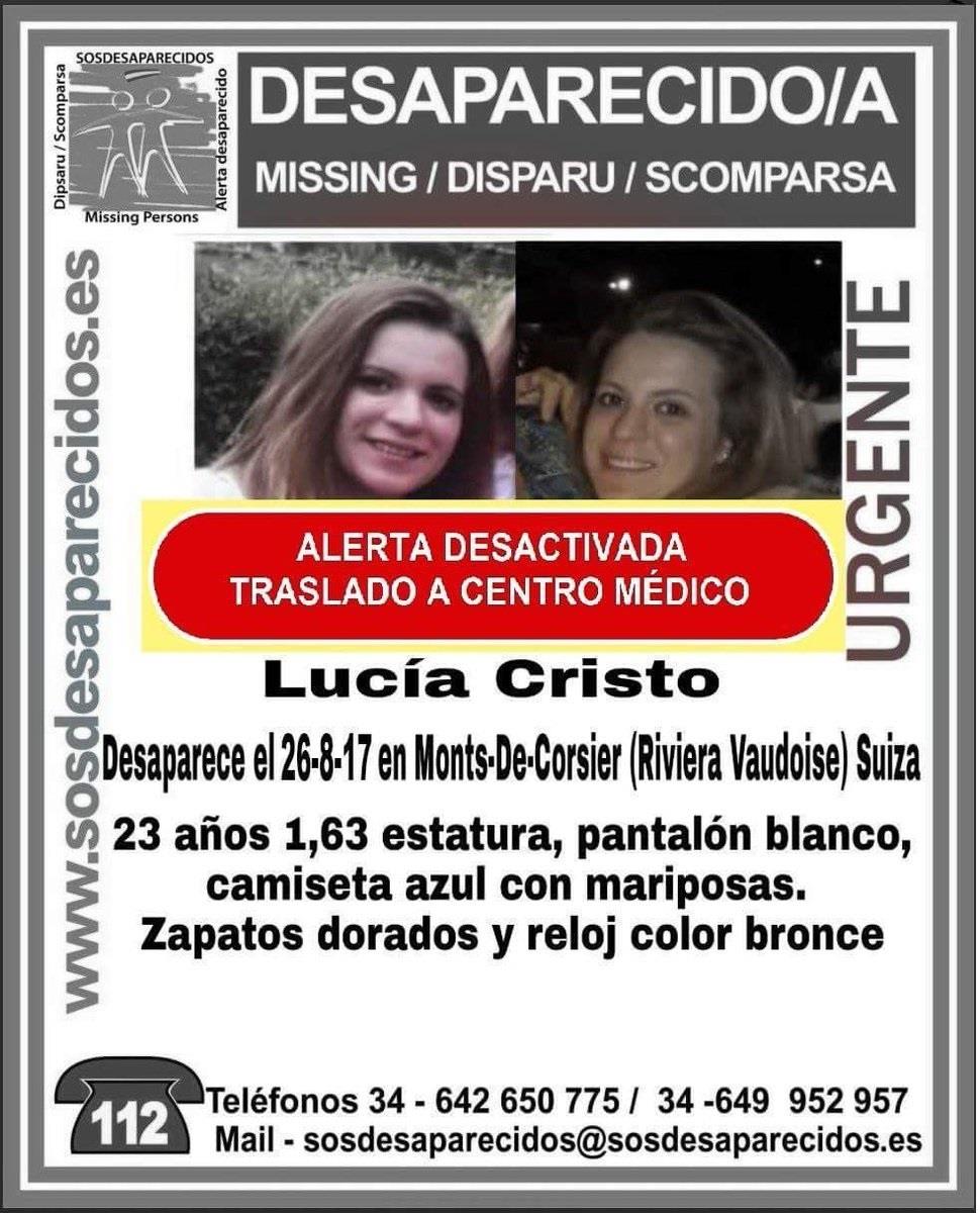 Desactivada la alerta tras aparecer la joven en Suiza | SOS DESAPARECIDO ep desactivadaalertaaparecerjovensuiza