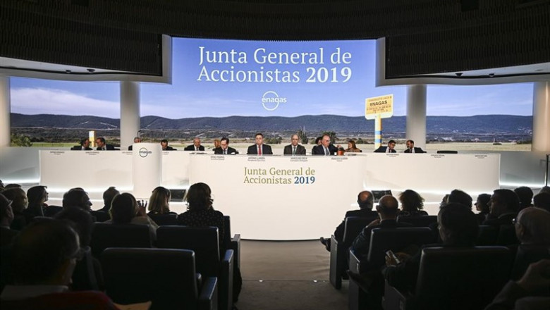 Economía/Motor.- La junta de Enagás aprueba el reparto de un dividendo de 1,53 c | ENAGÁS ep economiamotor- la juntaenagas apruebarepartoun dividendo153 c