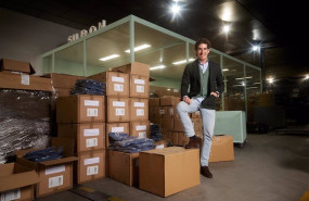 ep el ceo de silbon pablo lopez en el almacen de la firma en cordoba