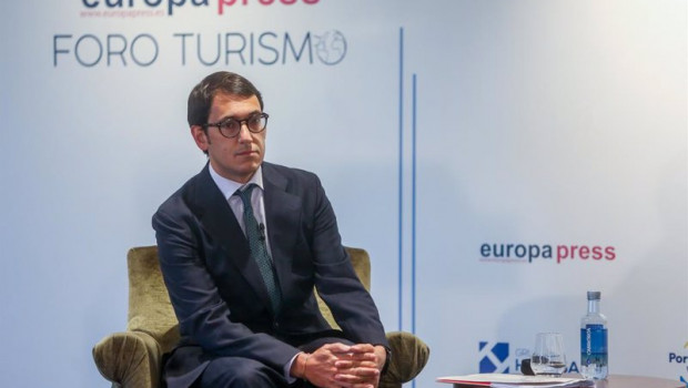 ep el conseller de modelo economico turismo y trabajo de baleares iago negueruela en un desayuno del