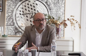 ep el director general de salud publica enrique ramalle en la casa de los periodistas en espacio