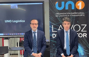 ep el director general de transporte terrestre jaime moreno y el presidente de uno logistica
