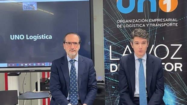 ep el director general de transporte terrestre jaime moreno y el presidente de uno logistica