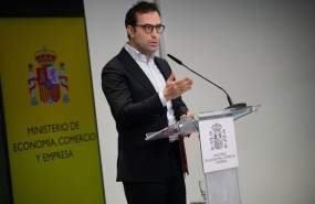 ep el ministro de economia comercio y emresa carlos cuerpo