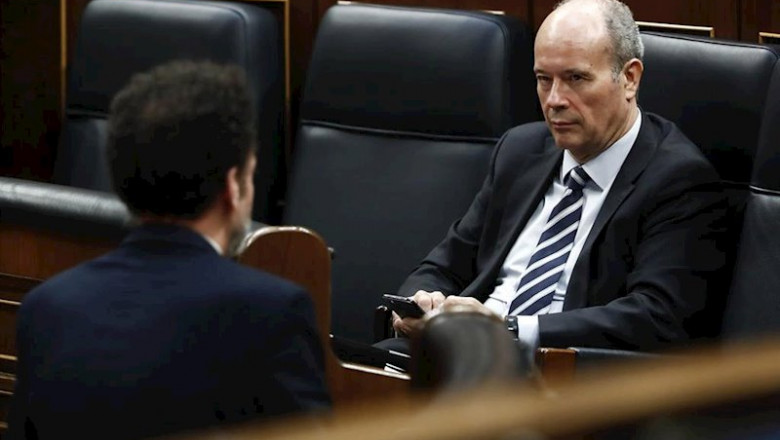 ep el ministro de justicia juan carlos campo d conversa con el diputado de ciudadanos edmundo bal ep el ministro de justicia juan carlos campo d conversa con el diputado de ciudadanos edmundo bal