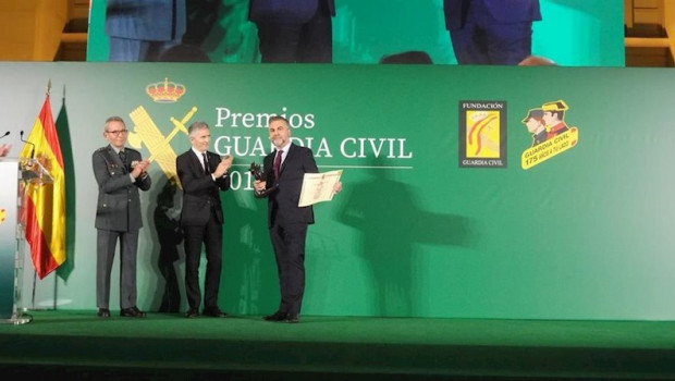 ep el ministro fernando grande-marlaska en la entrega de los premios guardia civil junto al