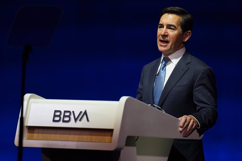 BBVA inicia su programa de recompra de acciones por un máximo de 422 millones
