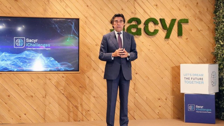 El presidente de Sacyr, Manuel Manrique, durante el Innovation Summit | SACYR ep el presidente de sacyr manuel manrique durante el innovation summit