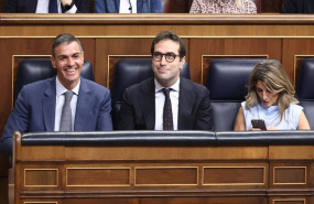 ep el presidente del gobierno pedro sanchez el vicepresidente y ministro de economia carlos cuerpo y