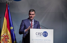 ep el presidente del gobierno pedro sanchez interviene durante el acto de clausura de la xxix