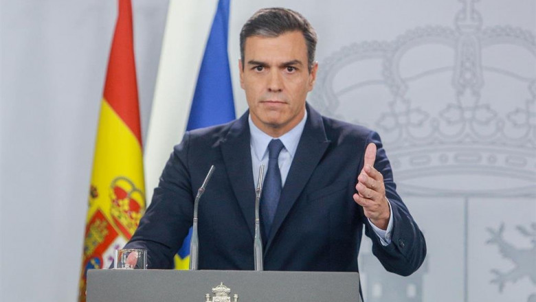 ep el presidente del gobierno pedro sanchez ofrece una rueda de prensa posterior a su reunion con el 20191011132612